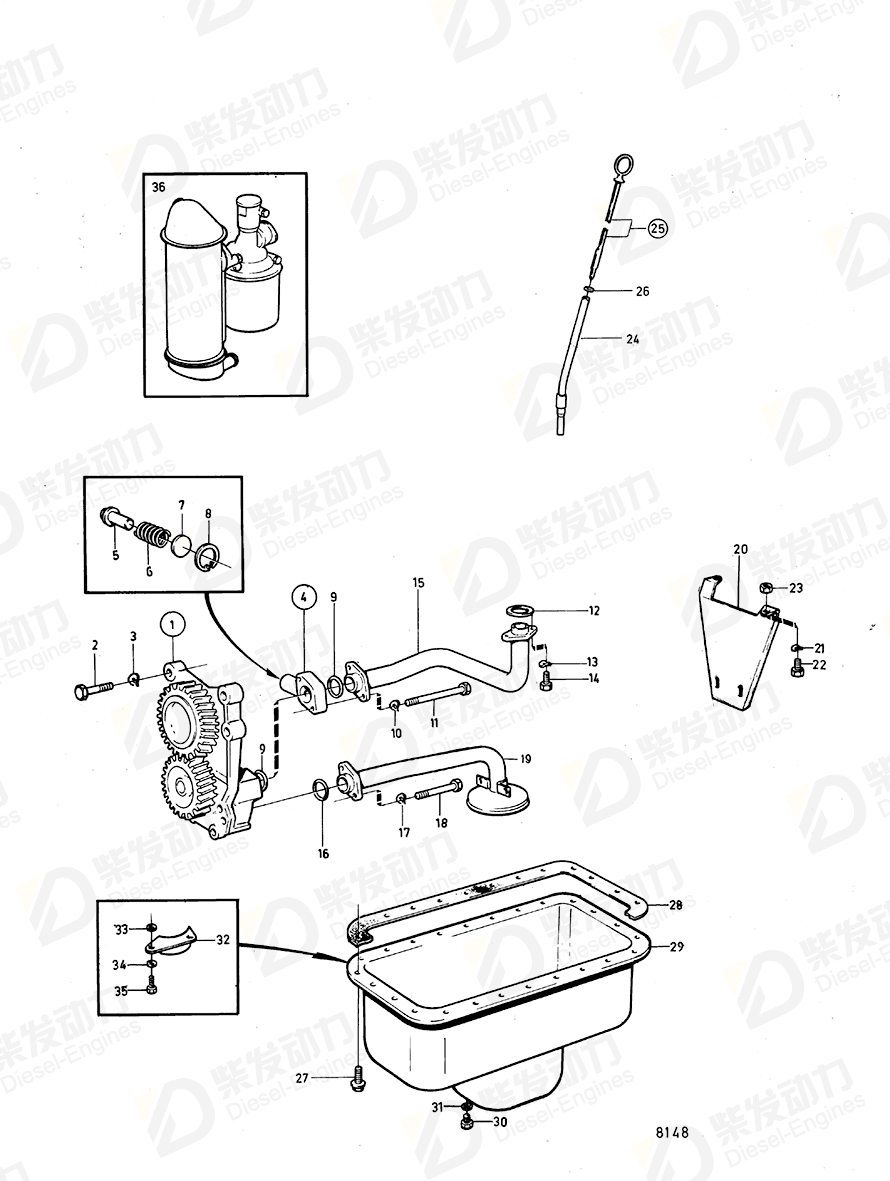 volvo penta Lock nut 946036 Drawing volvo penta Lock nut 946036 Drawing